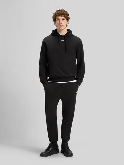 HUGO Trainingsanzug mit Logo-Schriftzug im 2-teiligen Set Black 1