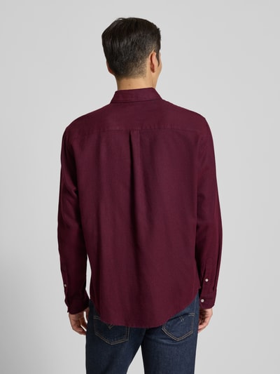 MCNEAL Vrijetijdsoverhemd met knoopsluiting Bordeaux - 5