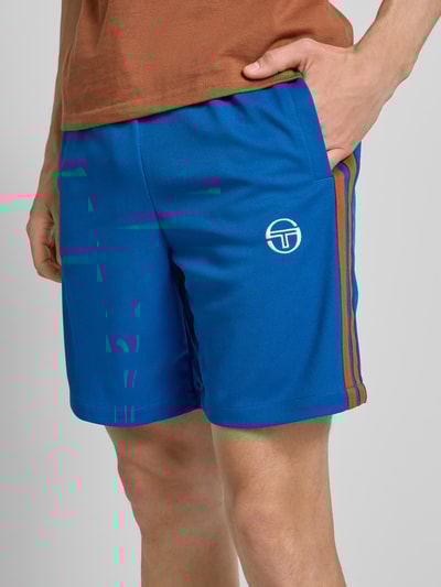 SERGIO TACCHINI Korte broek met elastische band, model 'PIETRAPERTOSAA' Koningsblauw - 3