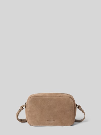 LIEBESKIND BERLIN Handtasche mit Label-Detail Modell 'Ella' Taupe 2