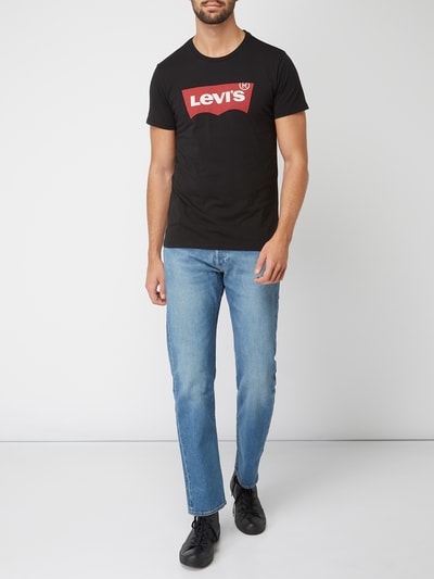 Levi's® T-shirt z nadrukiem z logo  Czarny 1