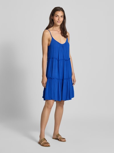 Shiwi Minikleid aus Viskose im Stufen-Look Modell 'Joah' Royal 1