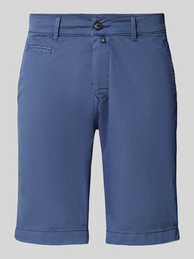 Pierre Cardin Regular Fit Shorts mit Gesäßtaschen Modell 'Strasbourg' Blau 2