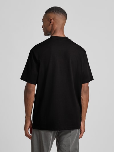 HUGO Comfort Fit T-Shirt aus reiner Baumwolle Black 5