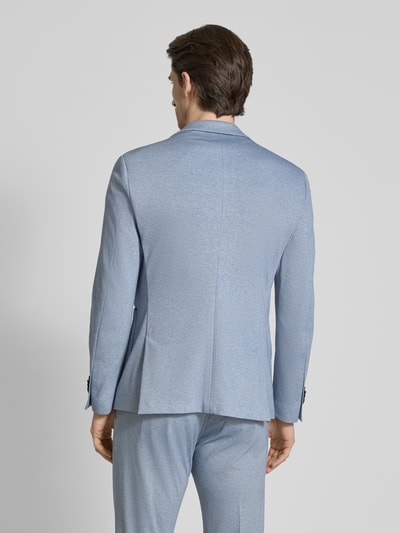 Cinque Colbert met opgestikte zakken, model 'DATI' Bleu - 5