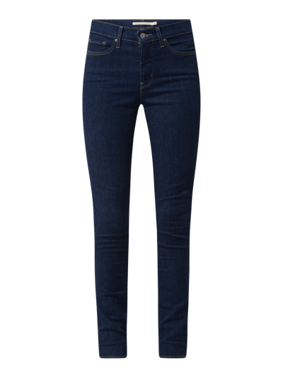 Levi's® 300 Jeansy o kroju shaping super skinny fit z dodatkiem streczu model ‘310’ Ciemnoniebieski 2