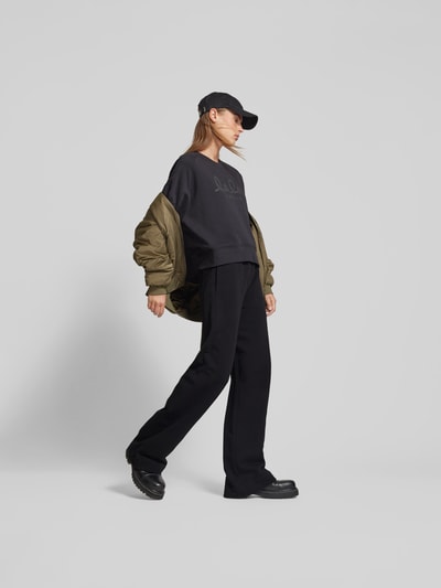 Lala Berlin Sweatpants mit elastischem Bund Black 1