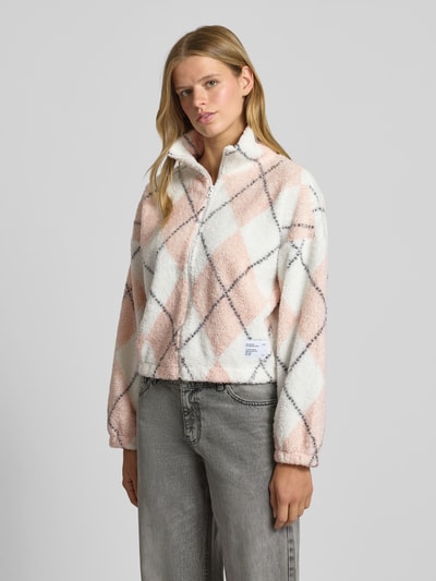 Only Oversized sweatjack van teddybont, model 'ELINE LIFE' Offwhite - 4