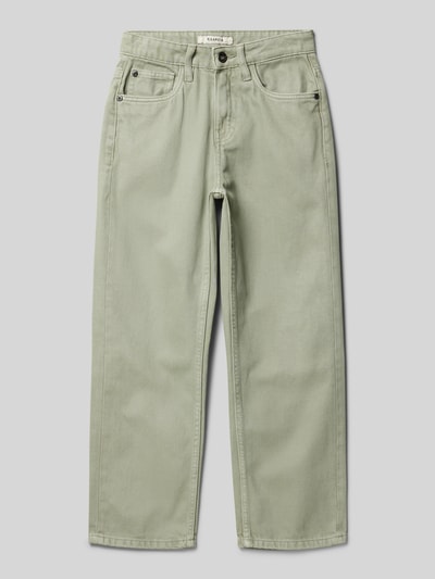 Garcia Regular Fit Jeans im 5-Pocket-Design Schilf 1