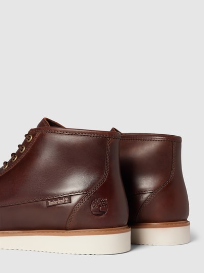 Timberland Boots aus Leder Modell 'Newmarket' Dunkelbraun 2