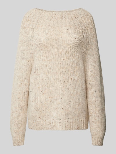 MAX&Co. Strickpullover mit Rundhalsausschnitt Modell 'BERTA' Offwhite 2