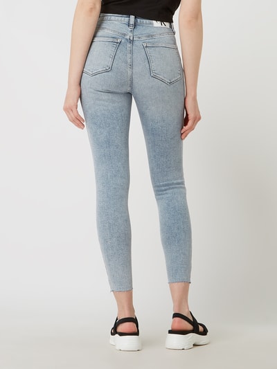 Calvin Klein Jeans Super skinny fit high rise jeans met stretch  Jeansblauw - 5