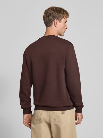 ONLY & SONS Regular Fit Sweatshirt aus Baumwoll-Mix Modell 'CERES' Schoko 5