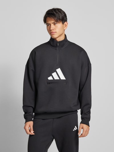 ADIDAS SPORTSWEAR Sweatshirt mit Logo-Print Black 4