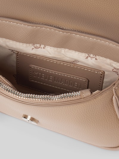 Steve Madden Umhängetasche mit Label-Applikation Modell 'BMAE' Taupe 4