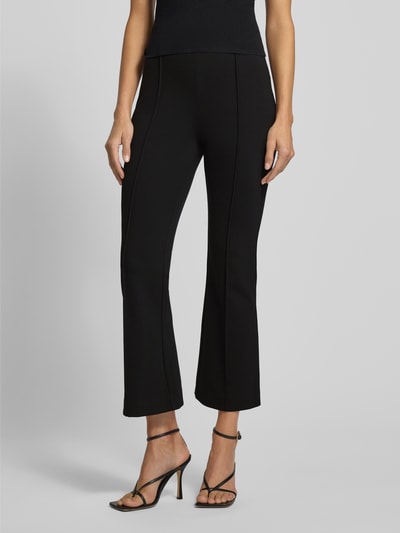 Calvin Klein Womenswear Flared Cut Hose Modell 'PONTE PINTUCK' Black 4