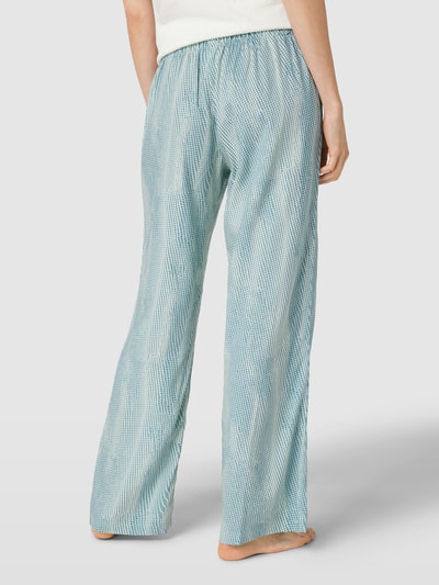 Calvin Klein Underwear Pyjama-Hose mit Allover-Muster Modell 'WOVEN' Petrol 5