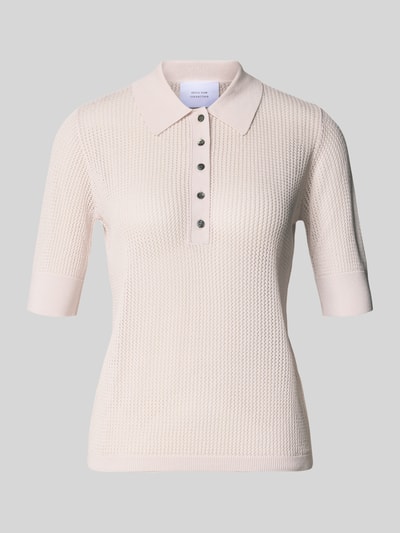 Style Icon Collection Lochstrick-Poloshirt - curated by Mary Braun Hellrosa 2