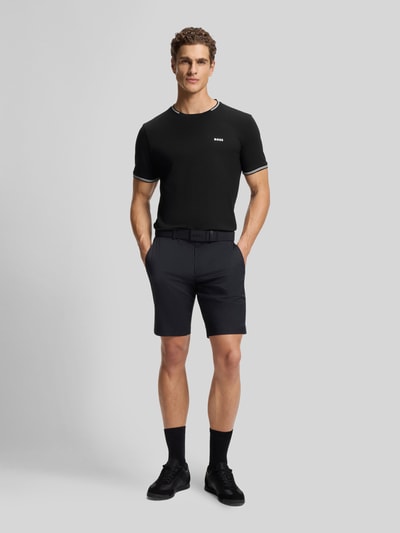 BOSS Green Regular Fit T-Shirt aus Baumwoll-Mix Modell 'TAUL ' Black 1