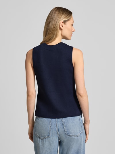 Tommy Hilfiger slim fit bodywarmer van puur katoen Marineblauw - 5