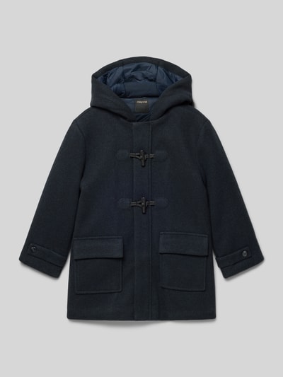 Mayoral Dufflecoat mit Kapuze und Pattentaschen Marine 1