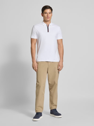 Tommy Hilfiger Regular fit poloshirt van puur katoen Wit - 1