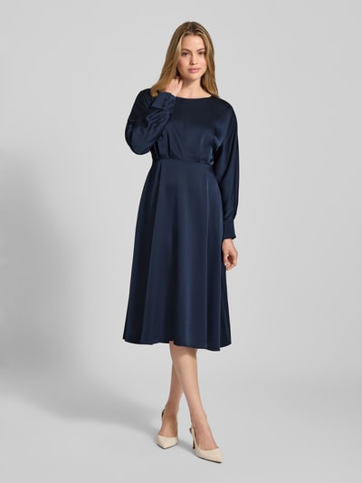 Christian Berg Woman Selection Midikleid mit Rundhalsausschnitt Marine 4
