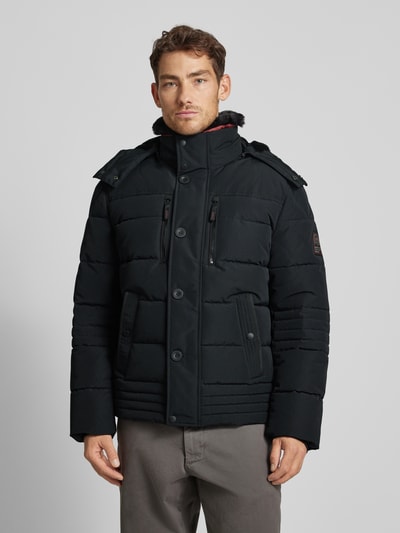 MCNEAL Steppjacke mit Kapuze Black 4