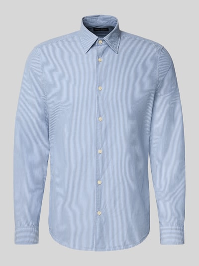 Marc O'Polo Koszula casualowa o kroju shaped z czystej bawełny Jasnoniebieski 2