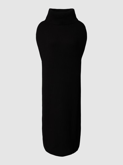s.Oliver RED LABEL Gebreide jurk in mouwloos design Zwart - 2