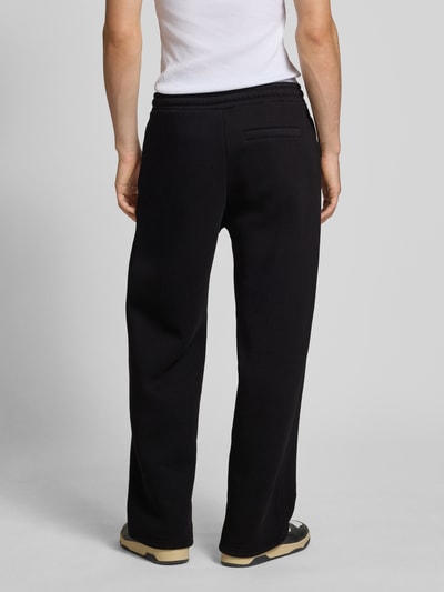 REVIEW Sweatpants mit elastischem Bund Black 5