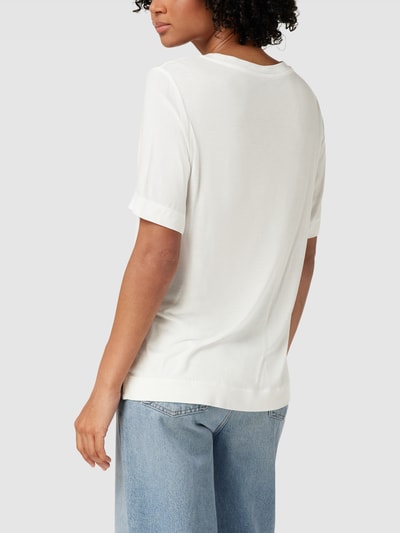 Tom Tailor T-Shirt mit Statement-Print Offwhite 5