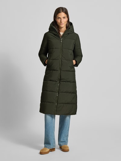 SAVE THE DUCK Mantel in Stepp-Optik Modell 'Missy' Oliv 4