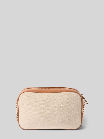 Liu Jo White Umhängetasche mit Label-Stitching Modell 'BENA' Cognac 4