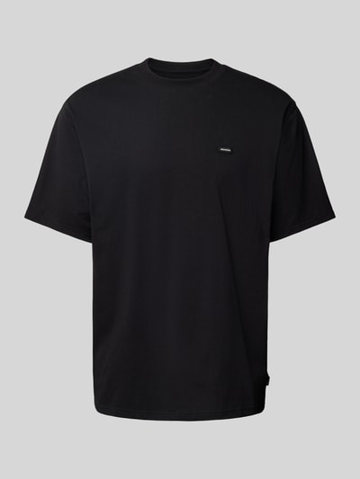 Dickies T-shirt met labeldetails, model 'CLANCY' Zwart - 2