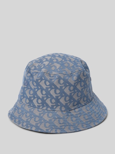 CK Calvin Klein Bucket Hat mit Logo-Muster Blau 1