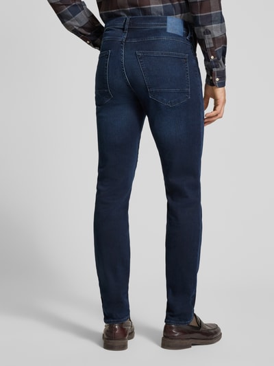 Brax Skinny Fit Jeans mit Lyocell-Anteil Modell 'Chris' Dunkelblau 5