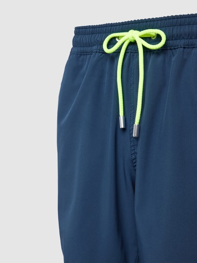 MC2 Saint Barth Badehose mit Label-Stitching Modell 'COMFORT' Marine 2