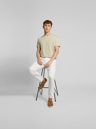 Filippa K T-Shirt aus reiner Baumwolle Offwhite 3