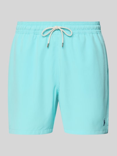 Polo Ralph Lauren Underwear Badehose mit Mesh-Einsatz  Hellblau 1