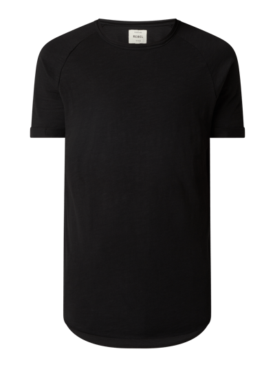 Redefined Rebel T-Shirt mit Raglanärmeln Modell 'Kas' Black 2