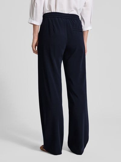 MAC Stoffhose mit elastischem Bund Modell 'Christy' Marine 5