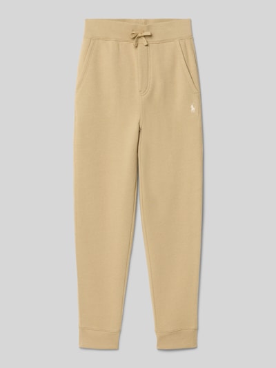 Polo Ralph Lauren Teens Regular Fit Sweatpants aus Baumwoll-Mix Khaki 1