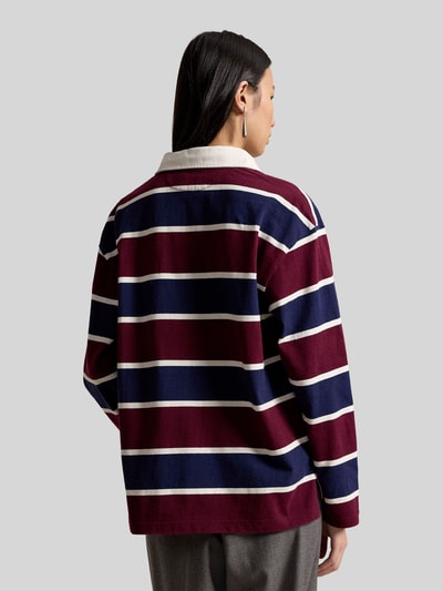 Polo Ralph Lauren Relaxed Fit Sweatshirt aus reiner Baumwolle Bordeaux 4
