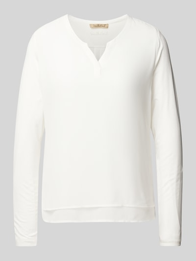 Smith and Soul Bluse mit Tunikakragen Offwhite 2