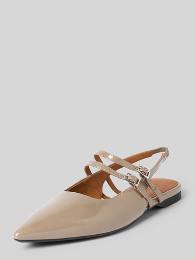 Vagabond Ballerinas mit elastischem Fesselriemen Modell 'HERMINE' Taupe 1