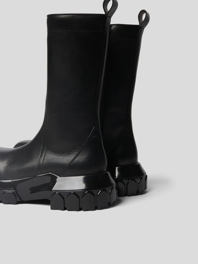 Rick Owens Boots aus Leder Schwarz 3