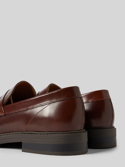 SELECTED HOMME Penny-Loafer aus Leder Modell 'BLAKE' Cognac 2