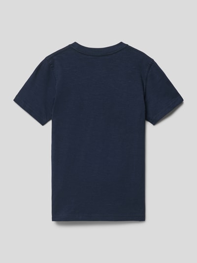 Jack & Jones T-shirt met ronde hals, model 'JORLAFAYETTE' Marineblauw - 3