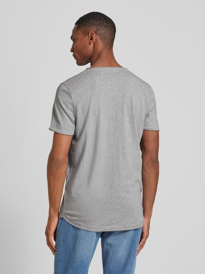 JOOP! Jeans T-Shirt mit Rundhalsausschnitt Modell 'Cliff' Silber 5